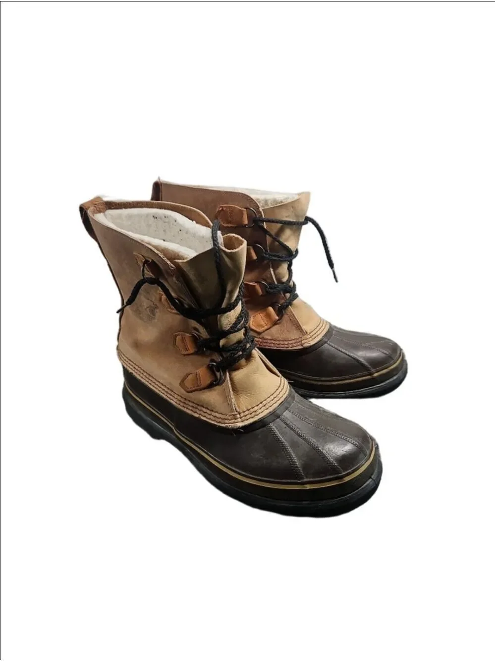Sorel Big Horn Waterproof Winter Boots Men’s Size 10 Removable Liner Barely Worn